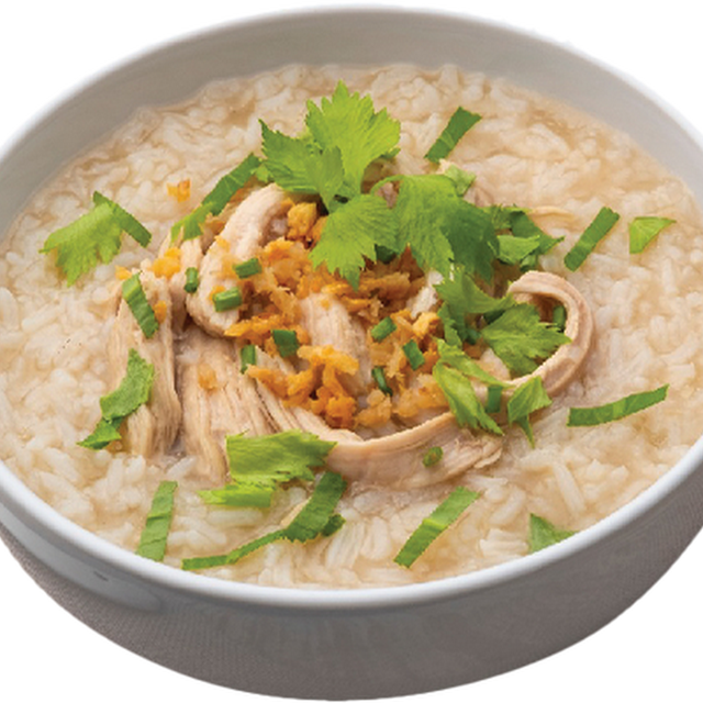 Scallops & Chicken Congee