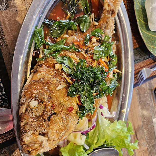 Deep Fried Snapper
