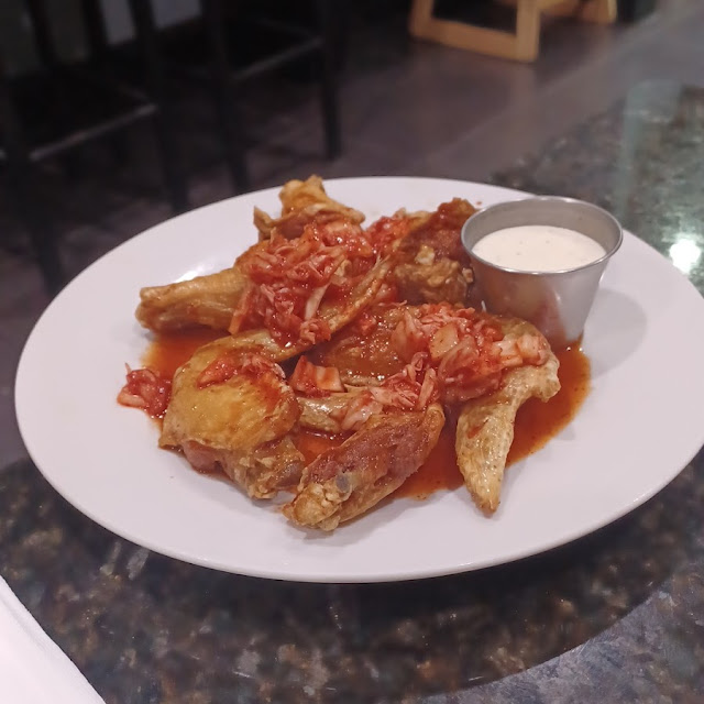 Kimchi Chicken Wings 6 Pieces