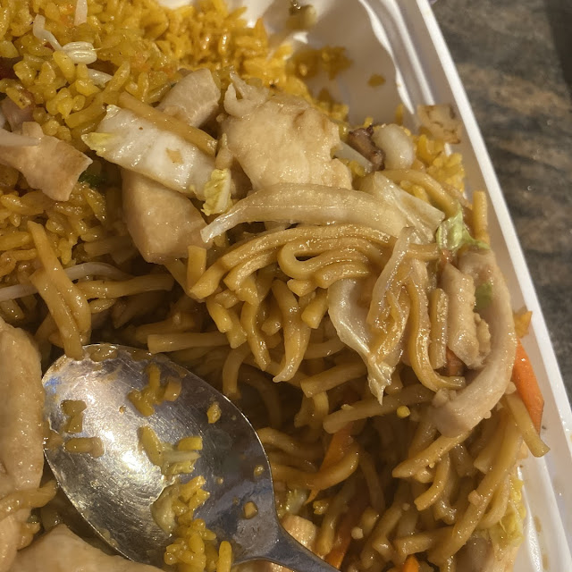 Sweet-And-Sour Chicken with Pork Fried Rice