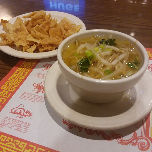Wonton Soup and Noodles