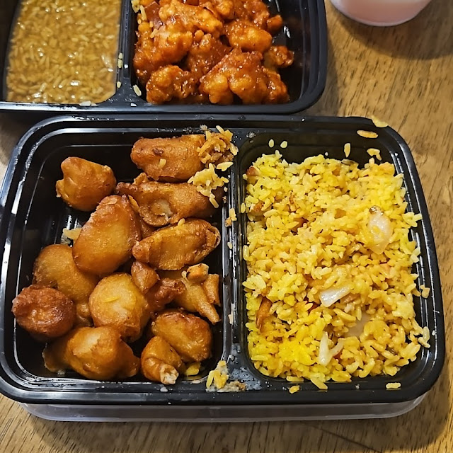orange chicken陈皮鸡