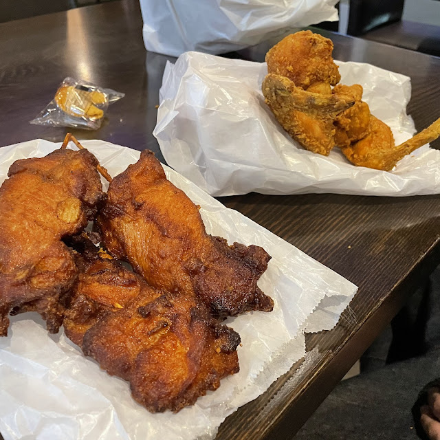 Chicken Wings and Chicken Sticks