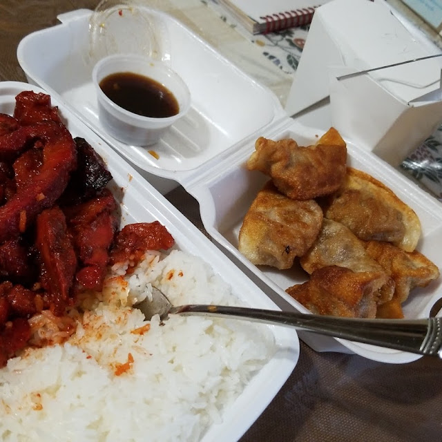 Boneless Spare Ribs and Fried Dumplings
