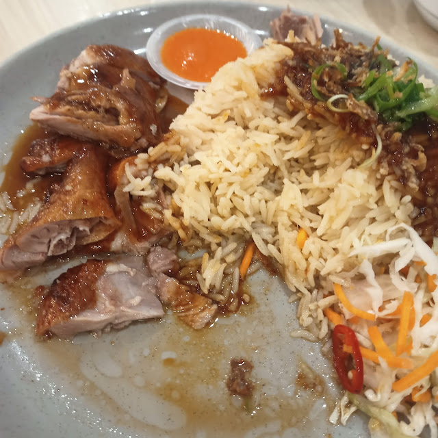 Roast Duck with Rice