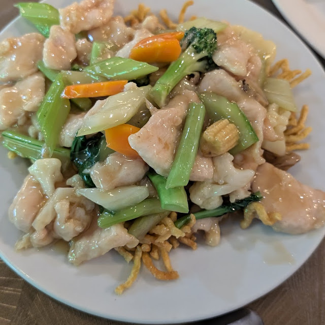 Braised Chicken Chow Mein