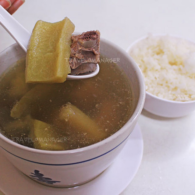 Bitter Melon and Pork Spareribs Soup