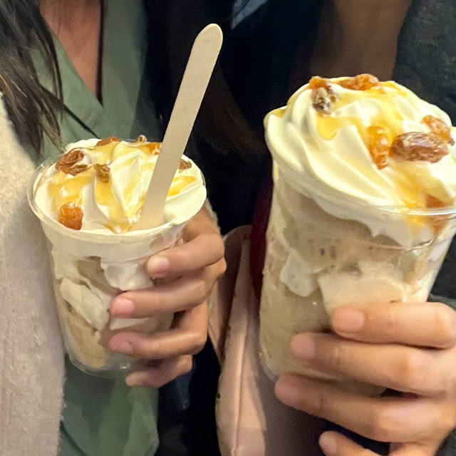 Rum and Raisin Sundae
