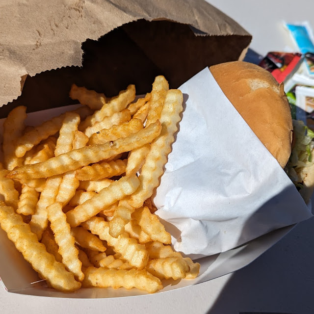 Cheeseburger and Fries