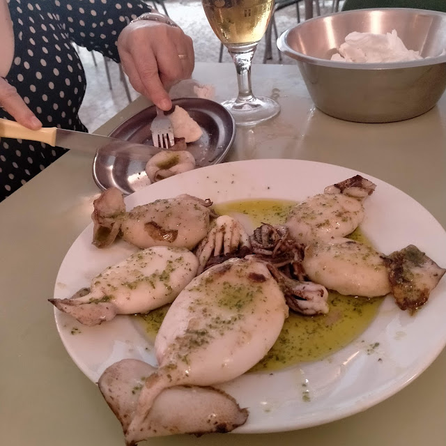 Chipirones A la Plancha