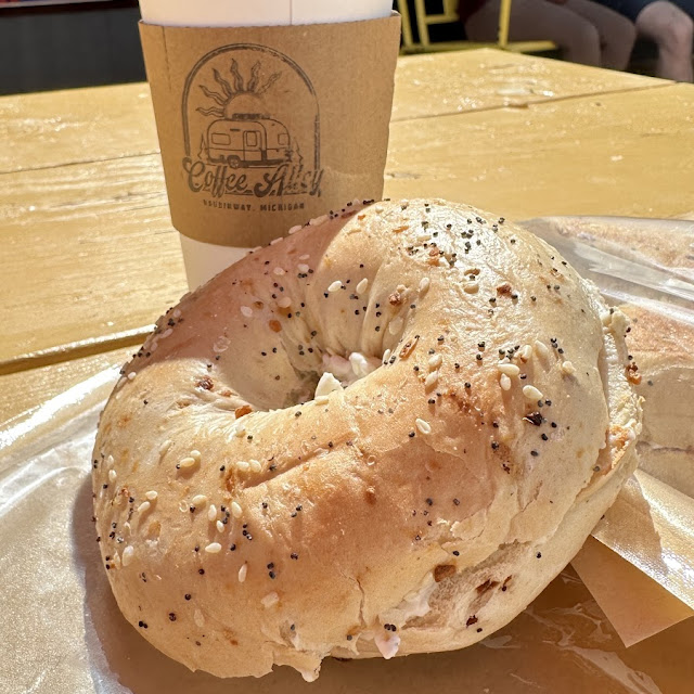 Everything Bagel with Cream Cheese