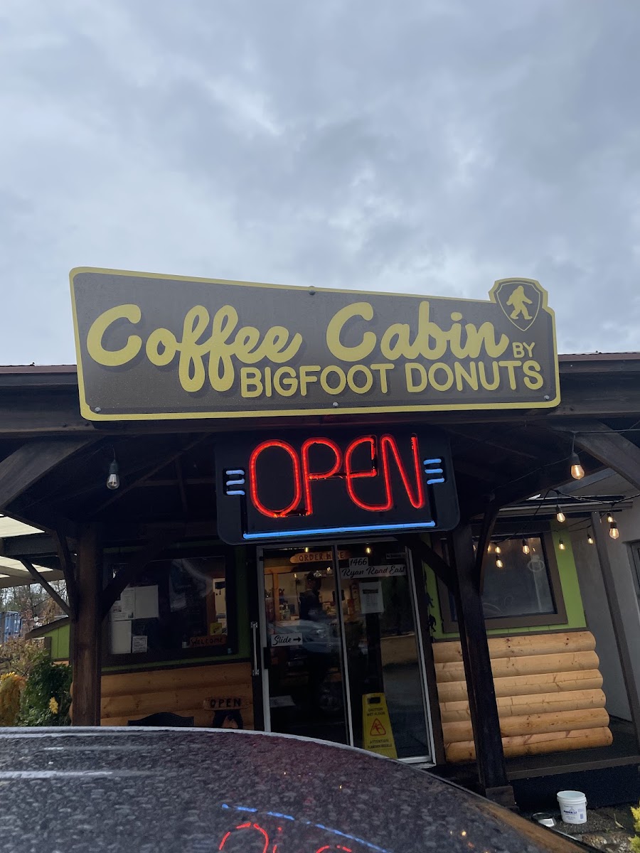 Coffee Cabin by Bigfoot Donuts