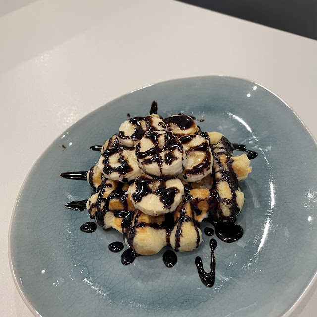 Banana Chocolate Waffle