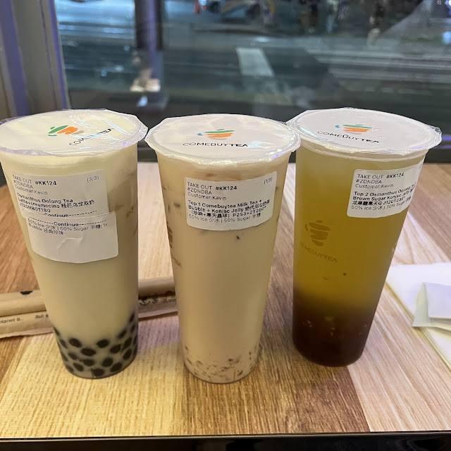 Roasted Oolong Milk Tea with Boba