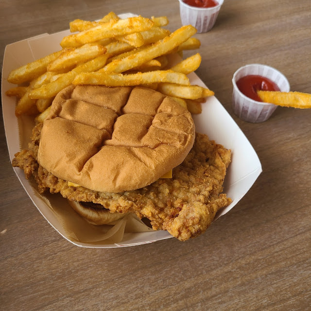 Breaded Tenderloin and Fries