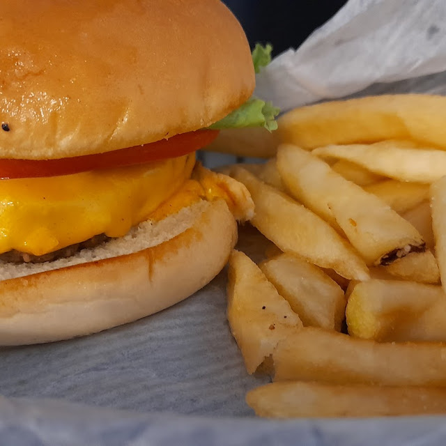 Burger and Fries