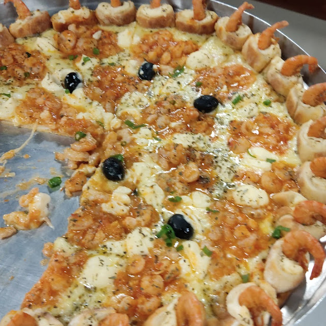 Pizza de Camarão
