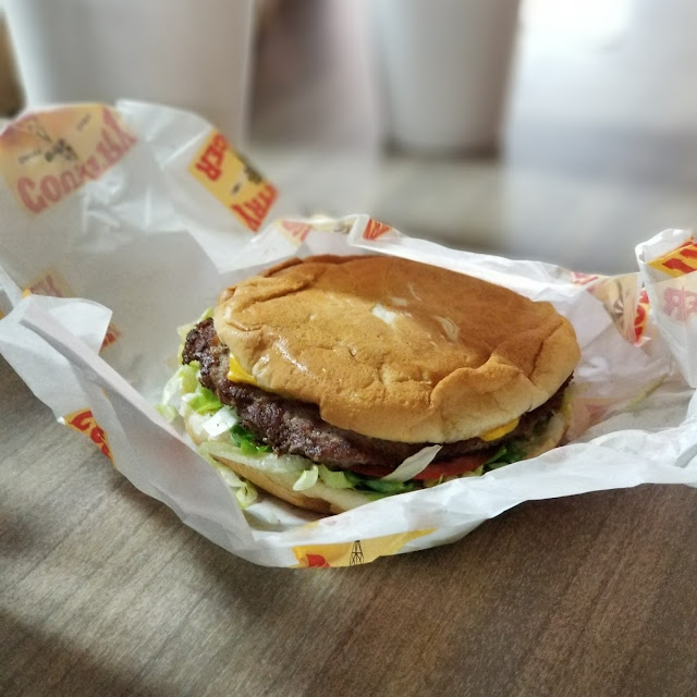 Country Cheeseburger and Fries