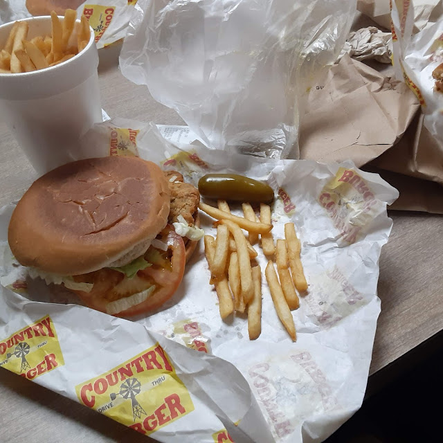 Chicken Steak Burger