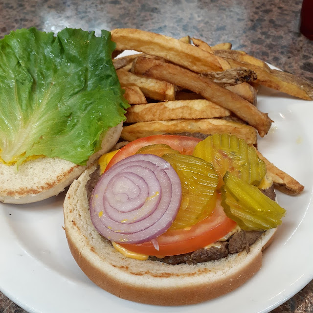 Cheeseburger and Fries