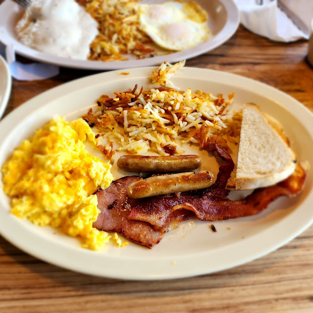 One Egg Hashbrowns & Toast