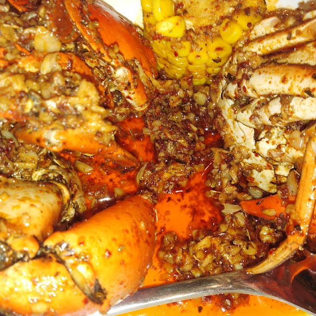 Crabs in Cajun Sauce