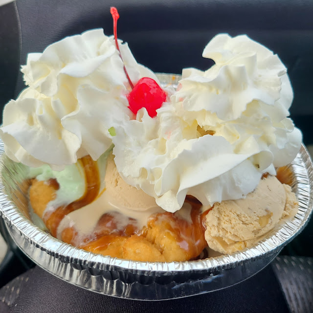 Fried Dough Sundae