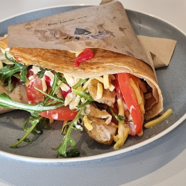 Vegan Chicken Crepe