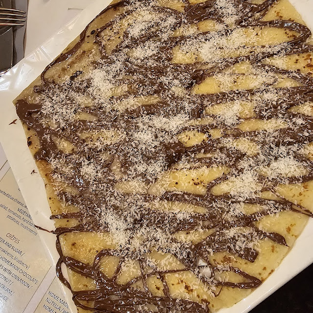Crepe Nutella Coconut