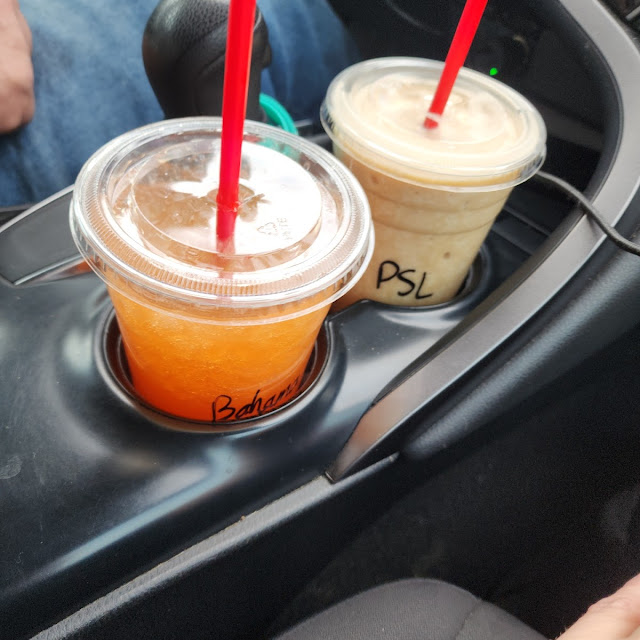 Power Tea and Pumpkin Spice Latte