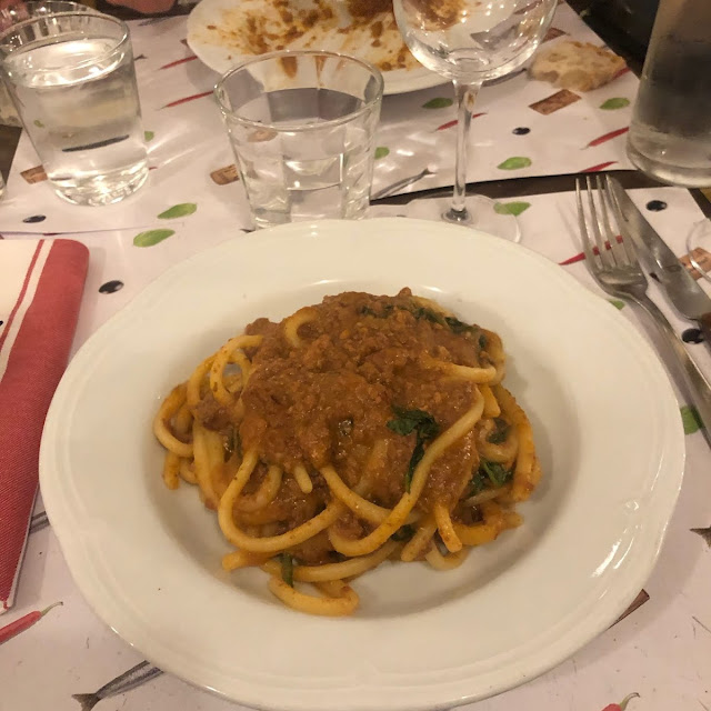 Spaghetti Pici With Traditional Ragù