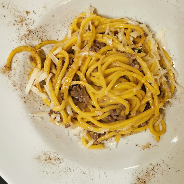 Spaghettoni Quadrati Alla Carbonara