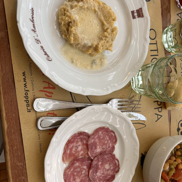 Polenta Gorgonzola E Salame