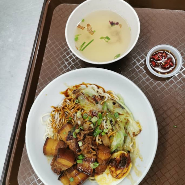 干捞卤肉面