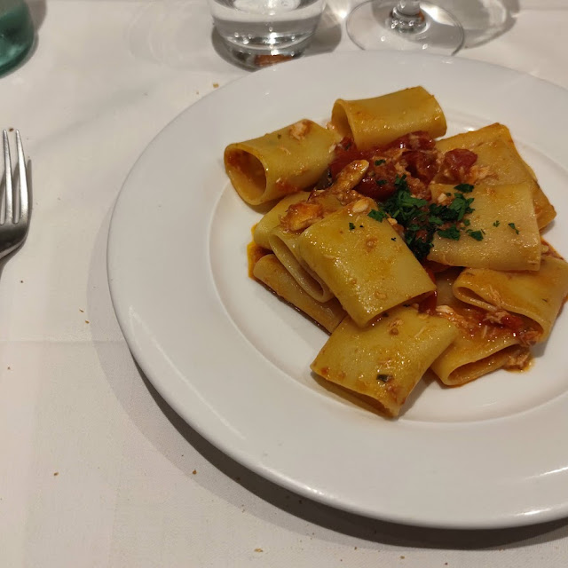 Paccheri Spigola