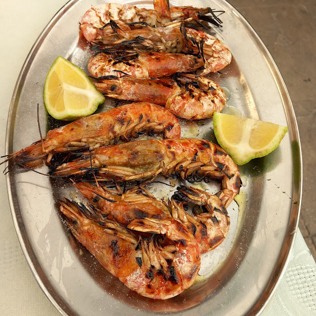 Gegrilde Garnalen