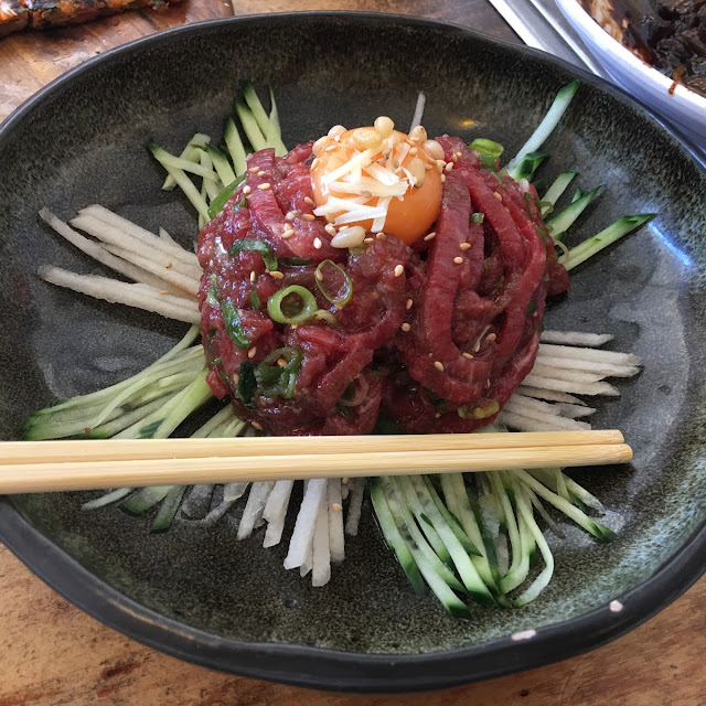 Raw Beef Bibimbab