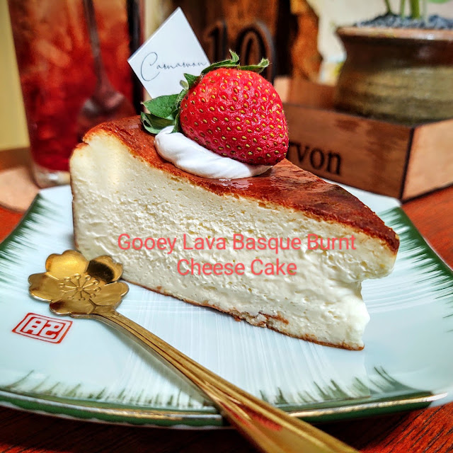Gooey Lava Basque Burnt Cheese Cake