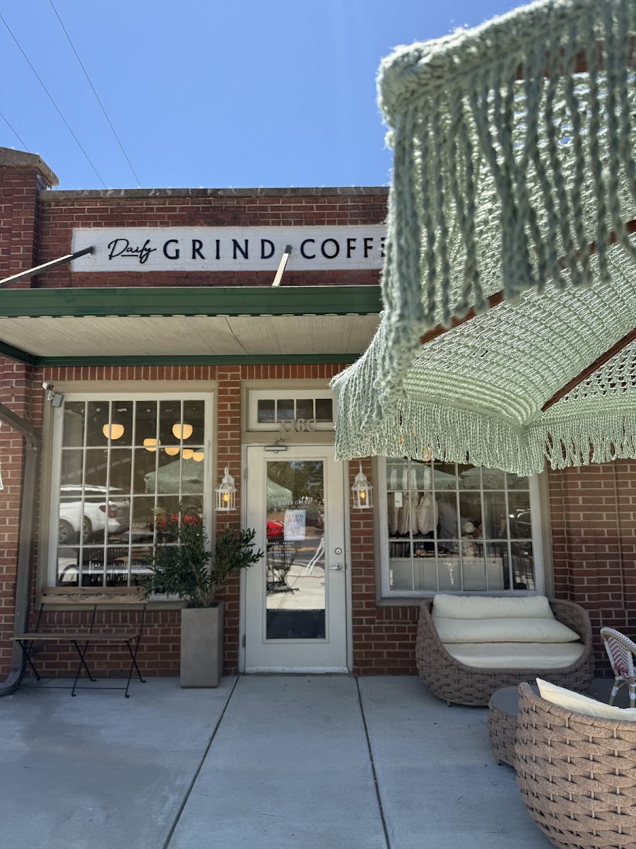 Daily grind coffee bar