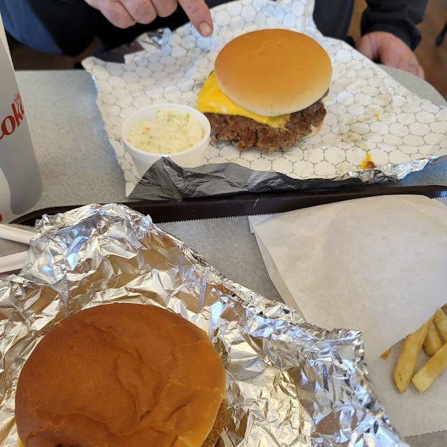 Chicken Sandwich & Cheese Burger