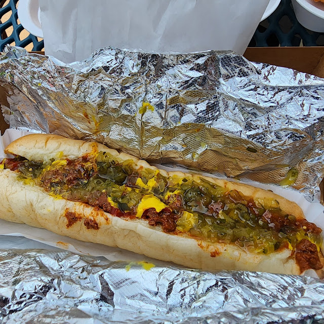 Foot Long Hot Dog