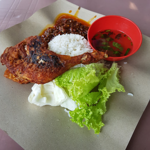 Nasi Ayam Penyet