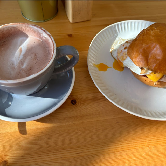 Egg and Bacon Roll