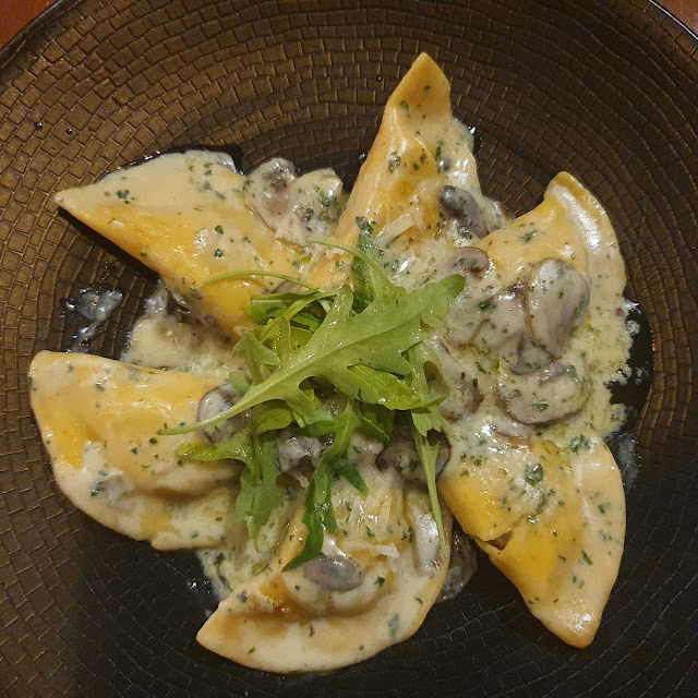 Ravioli with Pork Sausage