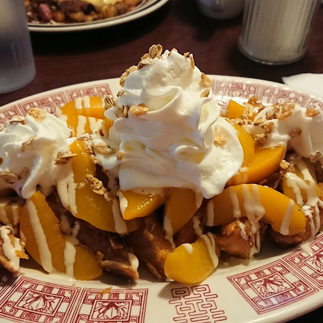 Peach Cobbler French Toast