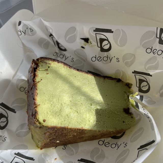 Matcha Cheesecake Whole
