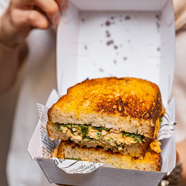Mushroom Truffle Sandwich