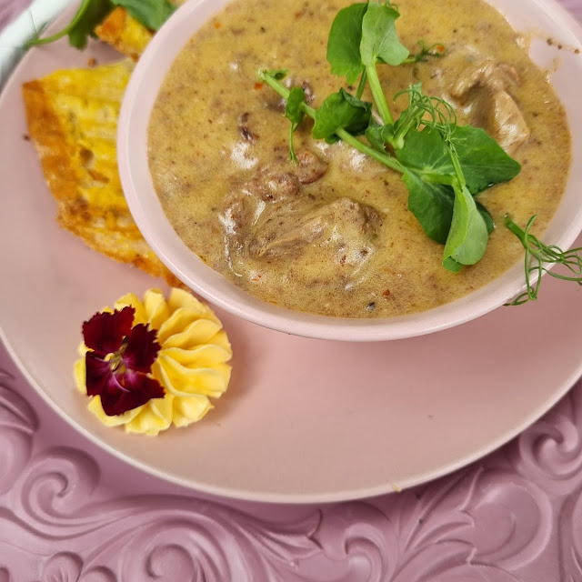 Creamy Livers and Ciabatta