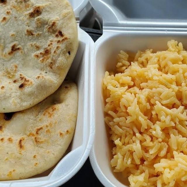 Papusas and Rice