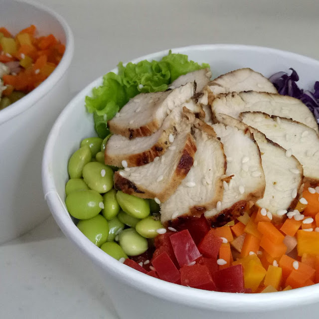 Roasted Chicken Salad Bowl